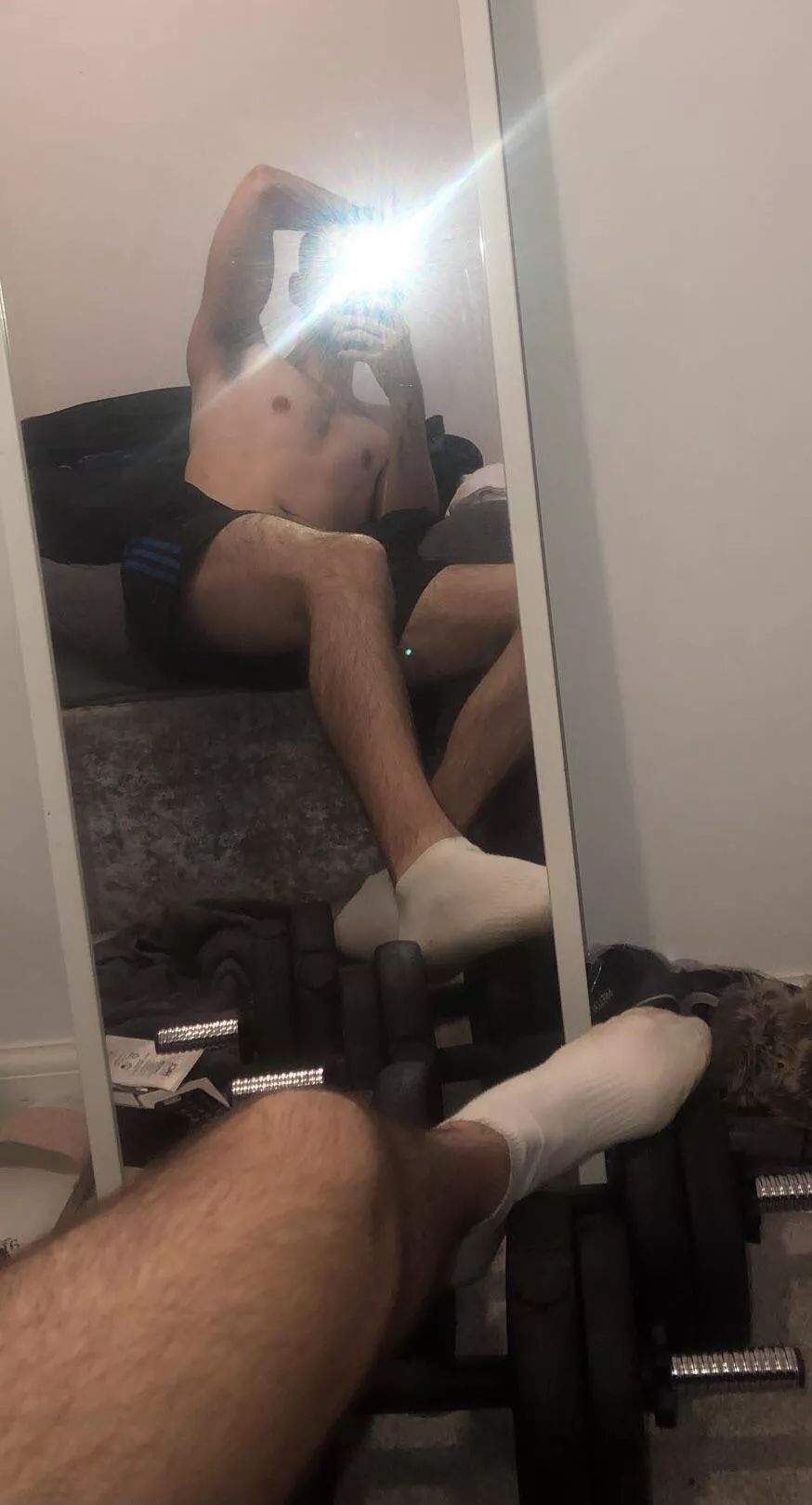 I workout so I can give really good cuddles 😅