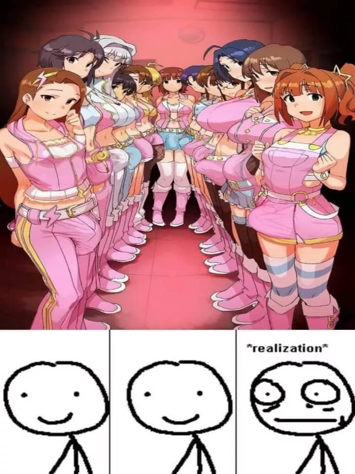 I would keep on smiling.