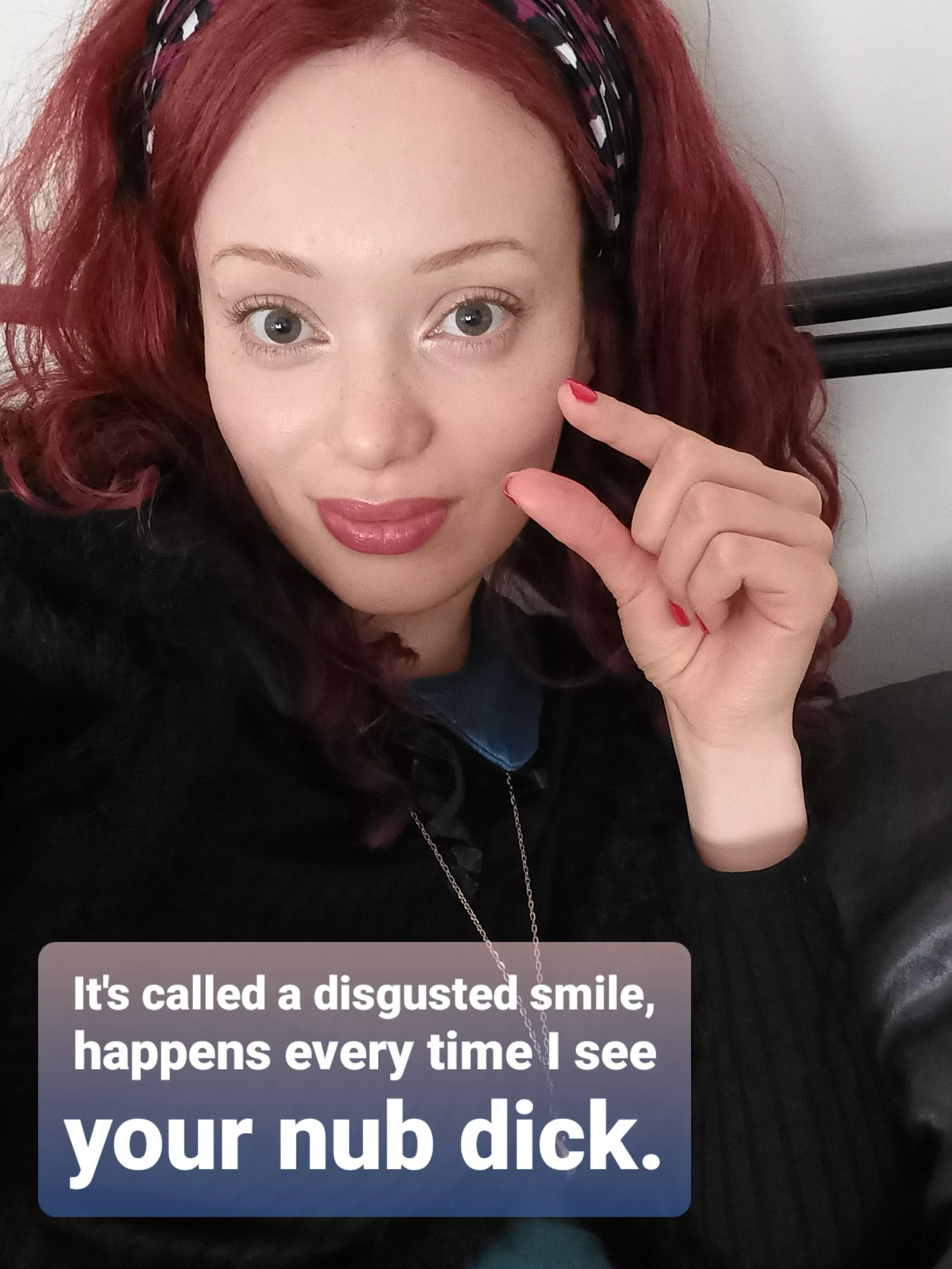 I would say I feel sorry for you but I don't. You'll have to kneel in front of me & beg to be useful in other ways!