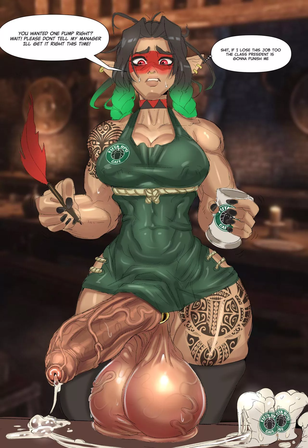 I wouldn’t mind some extra cream… [Streatchybear]