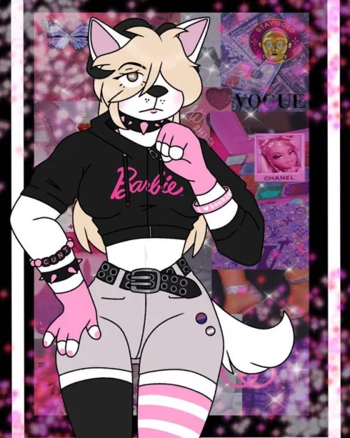 I yassified one of my fursonas [OC]