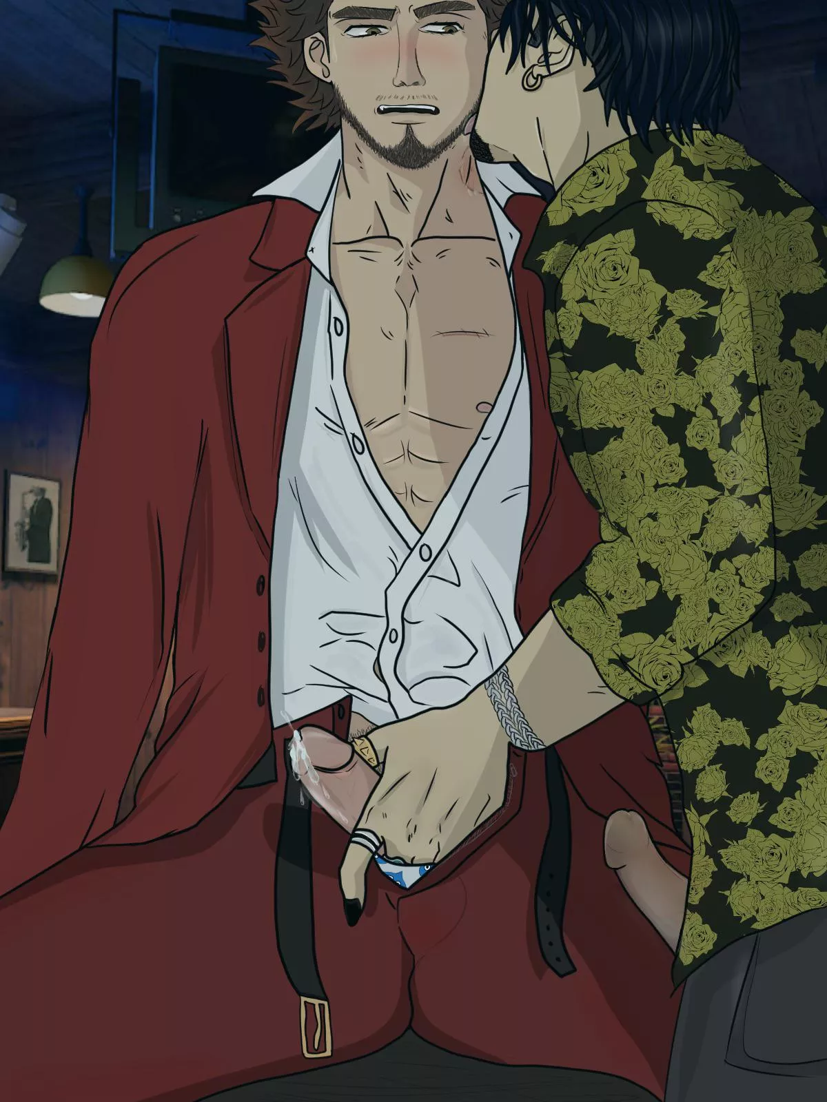 Ichiban x Zhao (Yakuza) (OC)