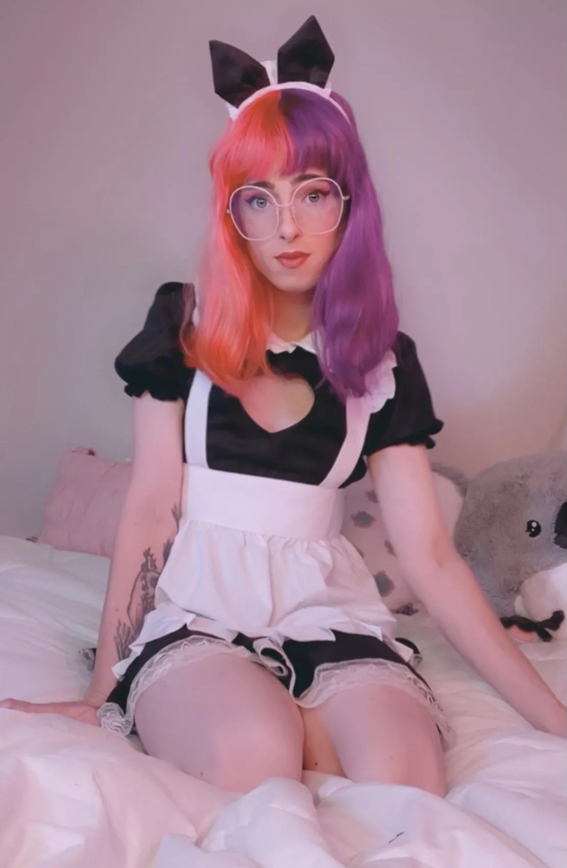 I’d be a terrible maid. All I’d do is take naps and eat your food.