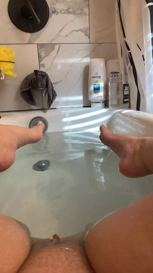 I'd love for someone to bathe me right now...it would make me feel so spoiled