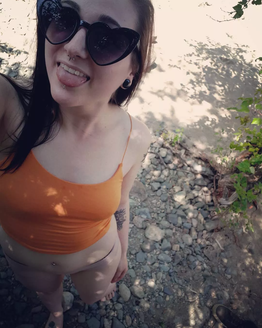 I'd rather be naked at the river 😋