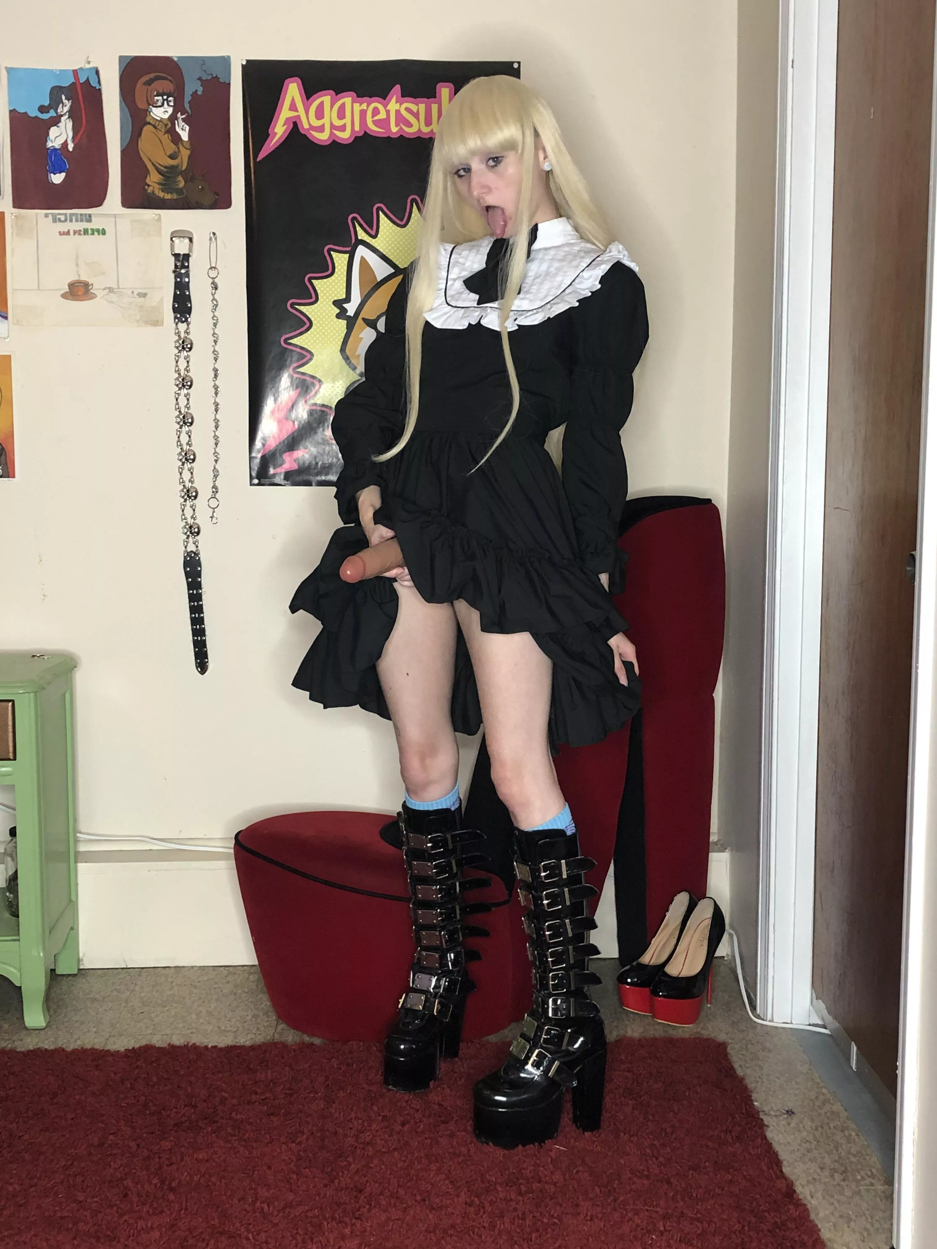 I’d rather see your lips around my dick than speaking. So stfu and start sucking.