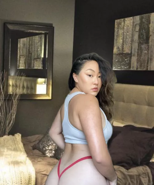Ideas to make my red G string disappear? π