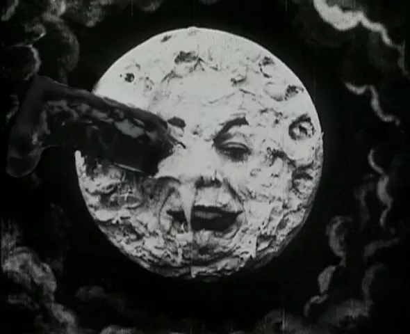 Idk, edited moon from ‘A Trip to the Moon’ (1902)