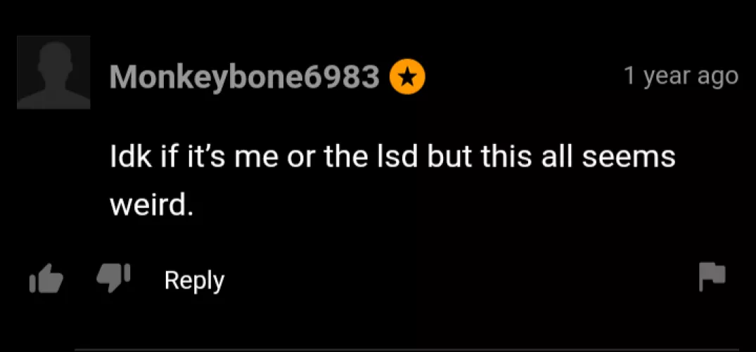 Idk, seemed pretty normal to me