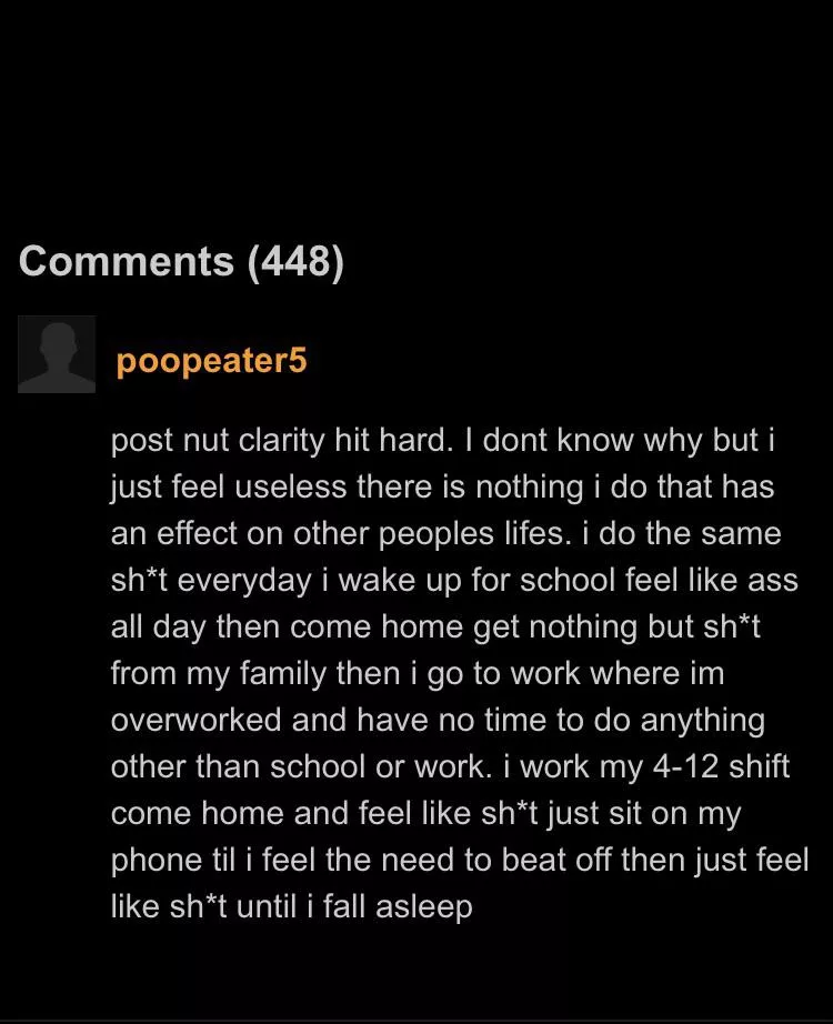 Idk this just hit different