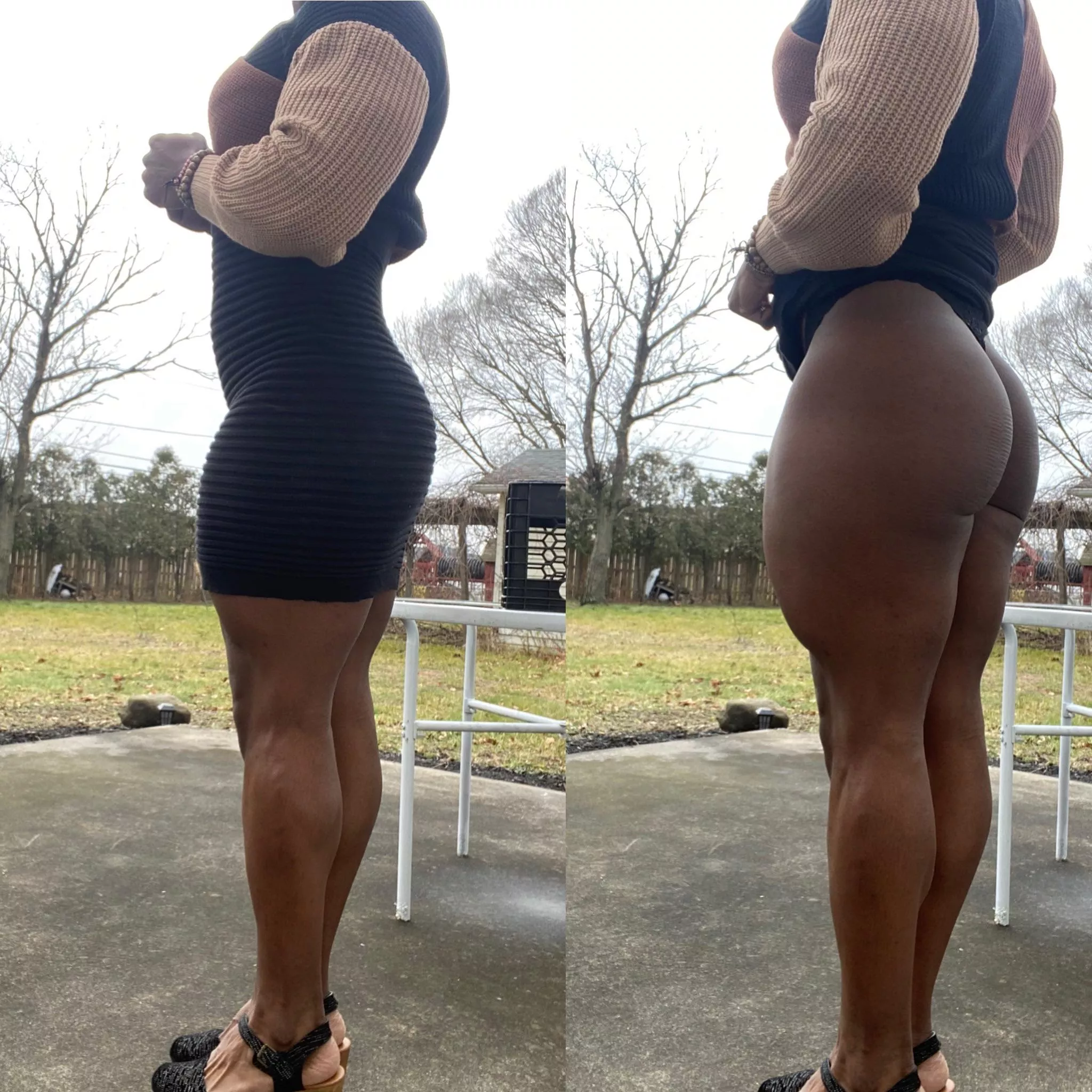 If I wasn’t shaped like this I don’t think I’d enjoy being a sissy as much 🙈🙈🍑🍑