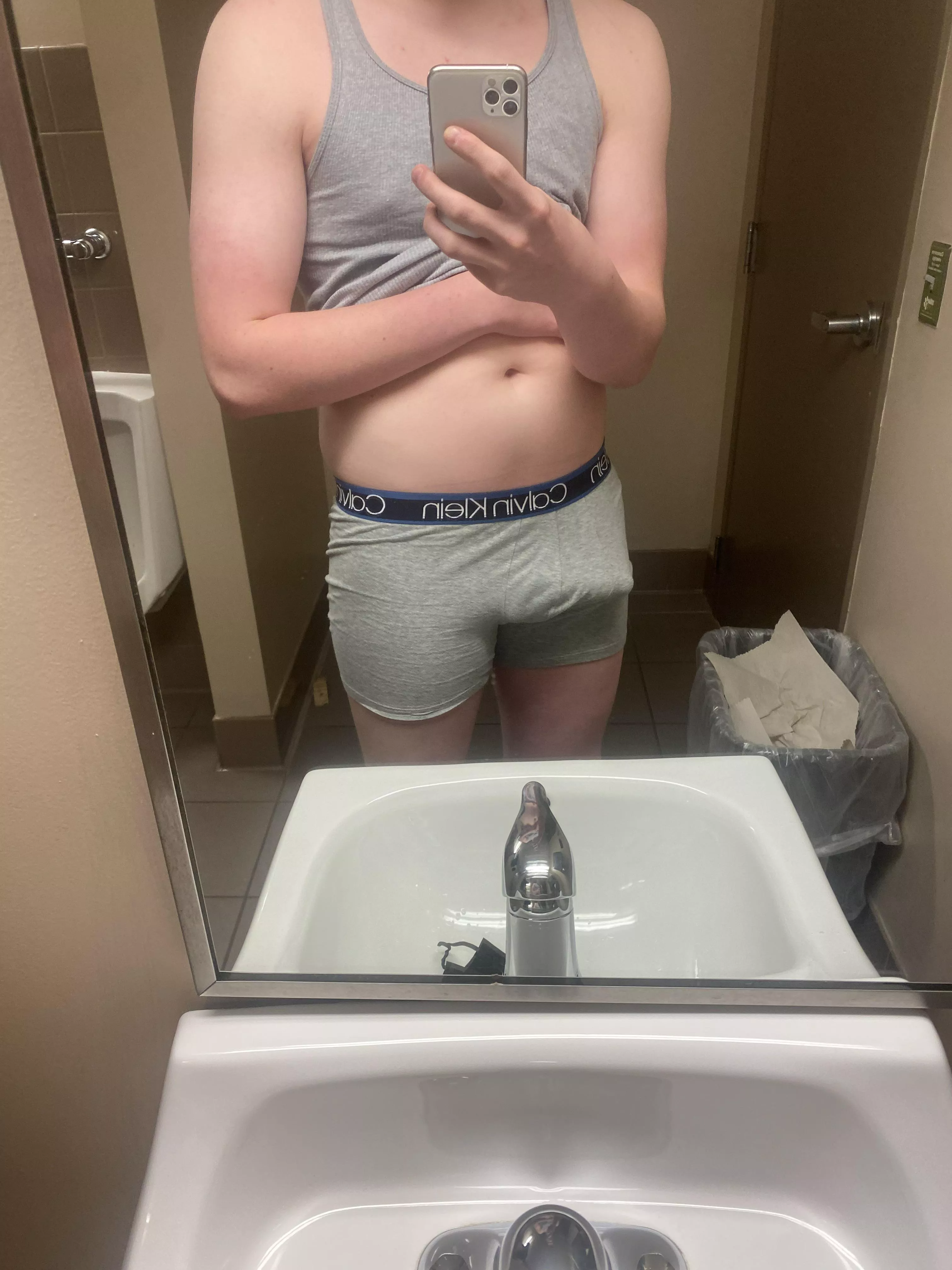 If people like grey sweatpants…