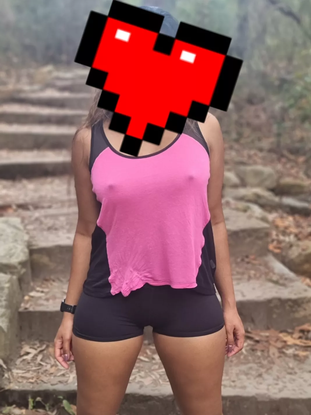 If this blows up, I'll post the video of me hiking in this outfit 😊