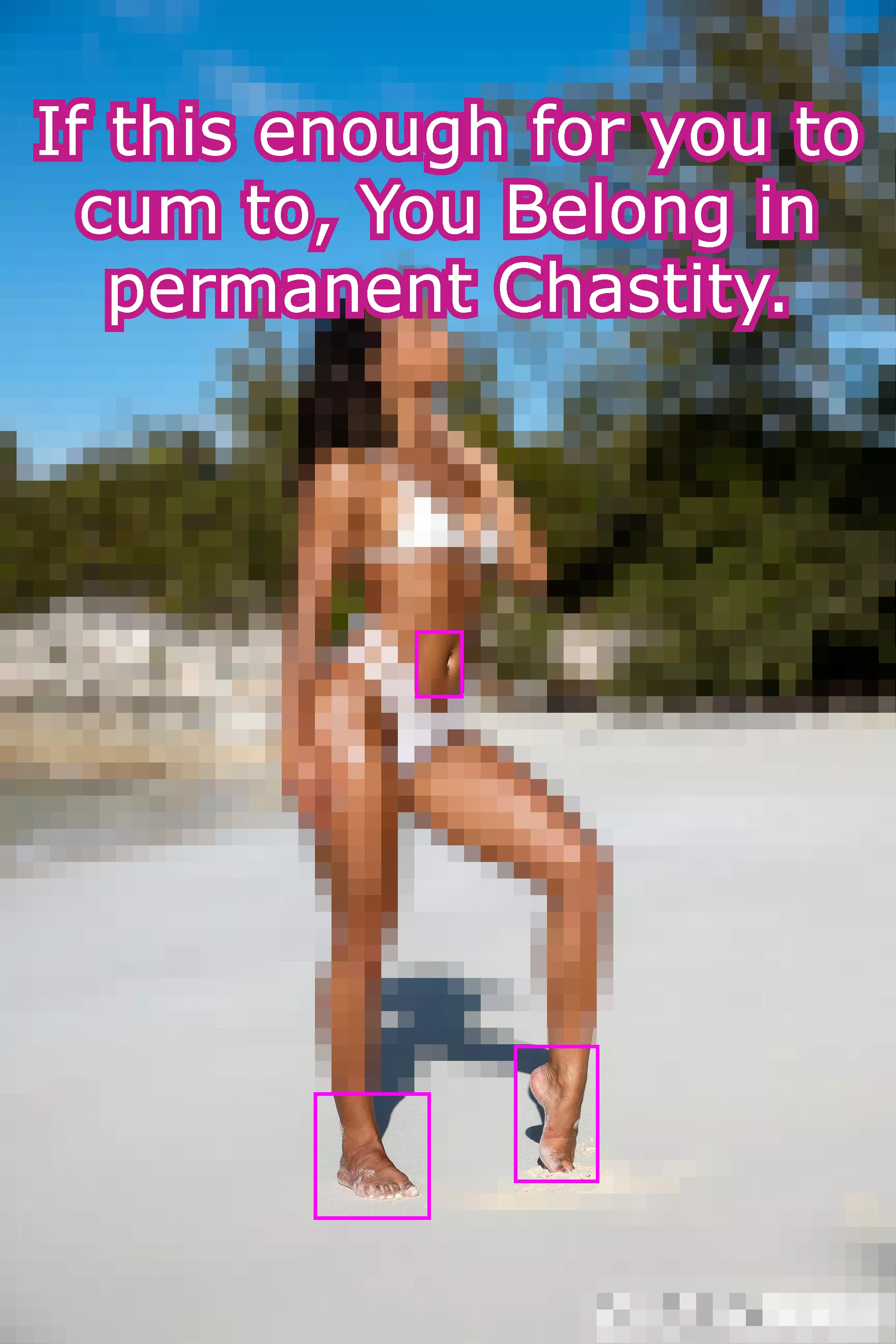 If this is enough for you to cum to, You belong in permanent Chastity. If this is enough for you to cum to, You belong in permanent Chastity.