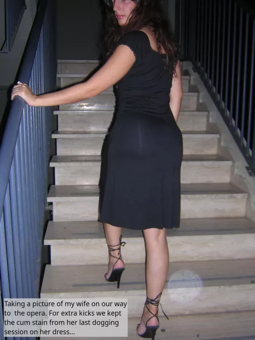 If we're lucky she picks up a few more stains tonight!