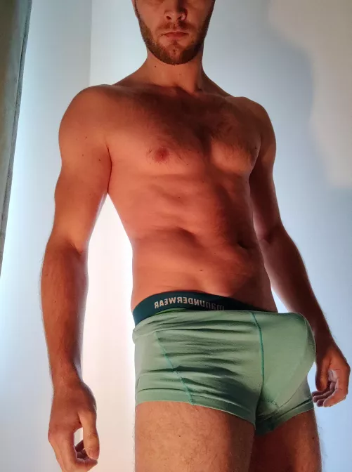 If you can't notice he's really eager to get out