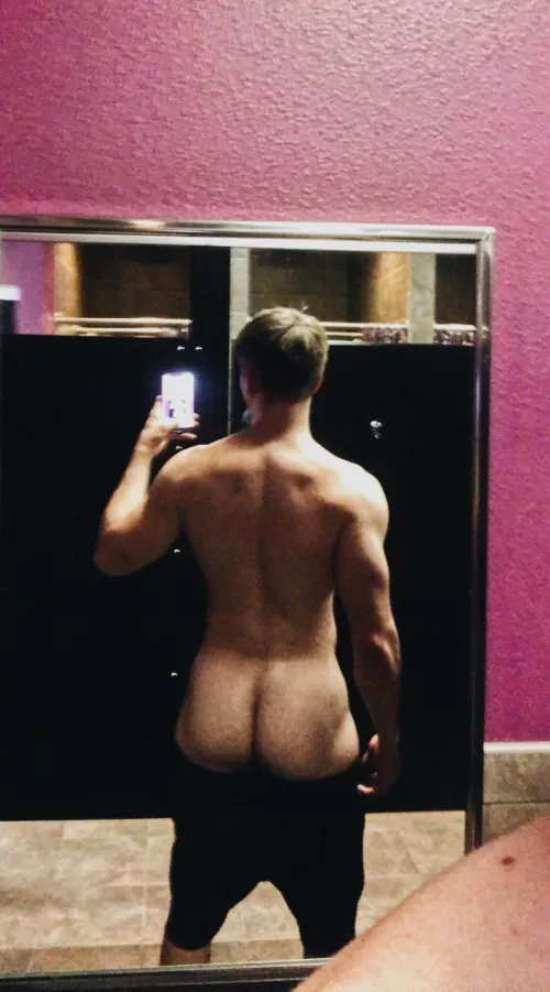 If you saw me like this in the locker room what would you do?