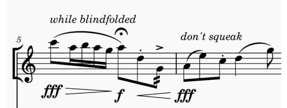 If you see me blushing and squirming in the woodwind section, now you know why