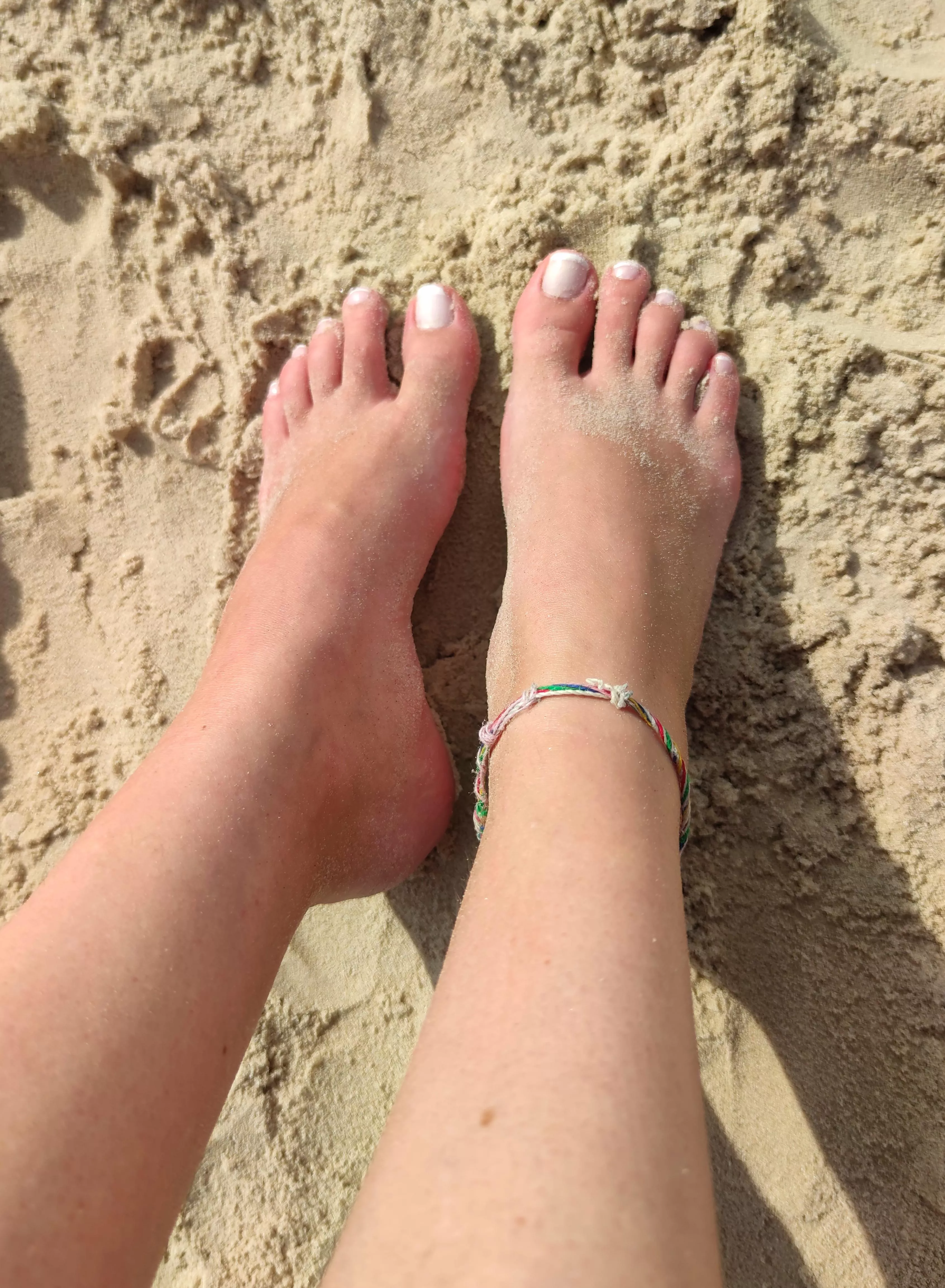 If you were my boyfriend, you should massage them every day. Any objections?