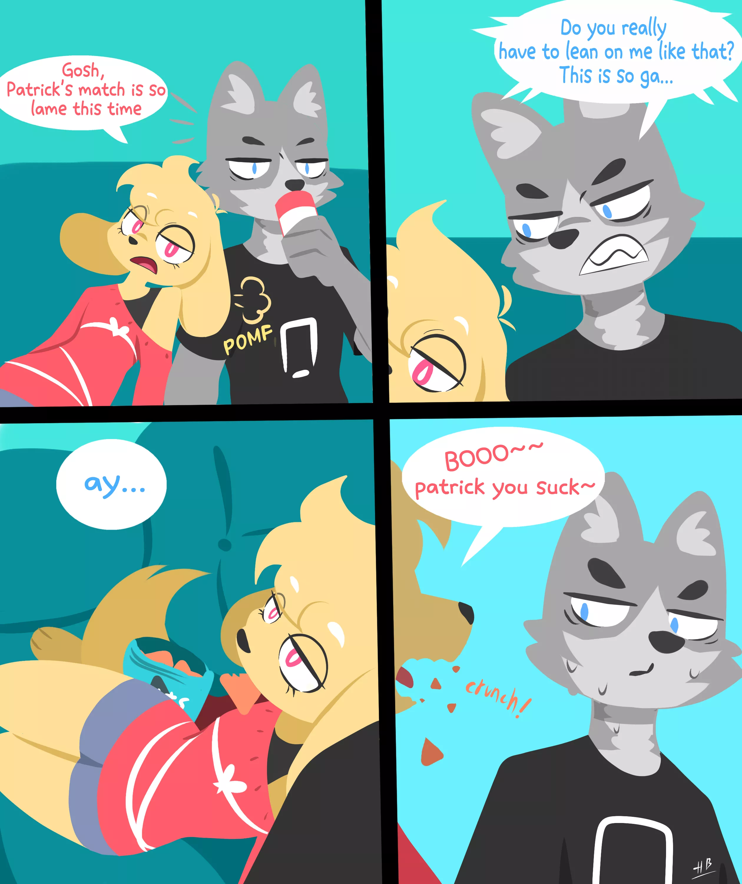 If your friend looks hot. / art by me