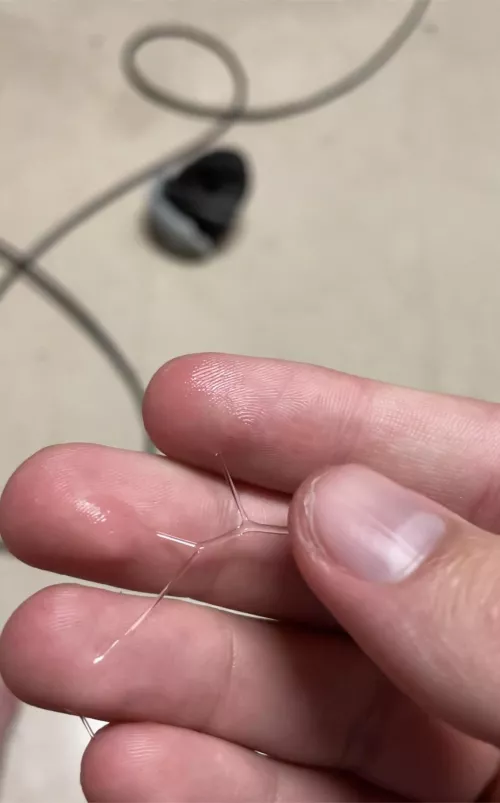 I-I’m dripping so much precum from my cage…😖😣