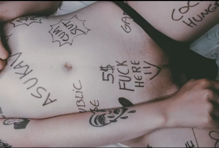 I'll be waiting for you like a filthy whore