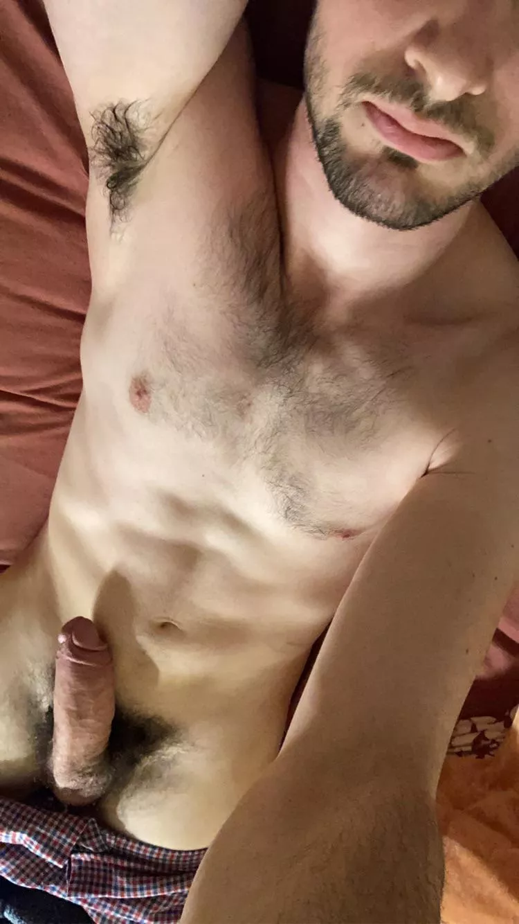 I’ll just chill here until you’re out of the shower 😘