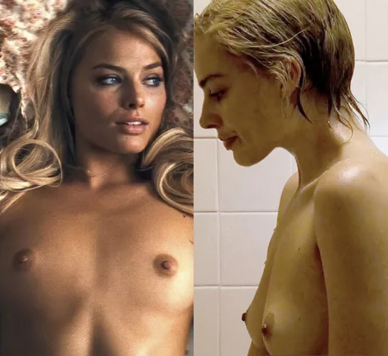 I'll never get tired of looking at Margot Robbie‘s beautiful boobs