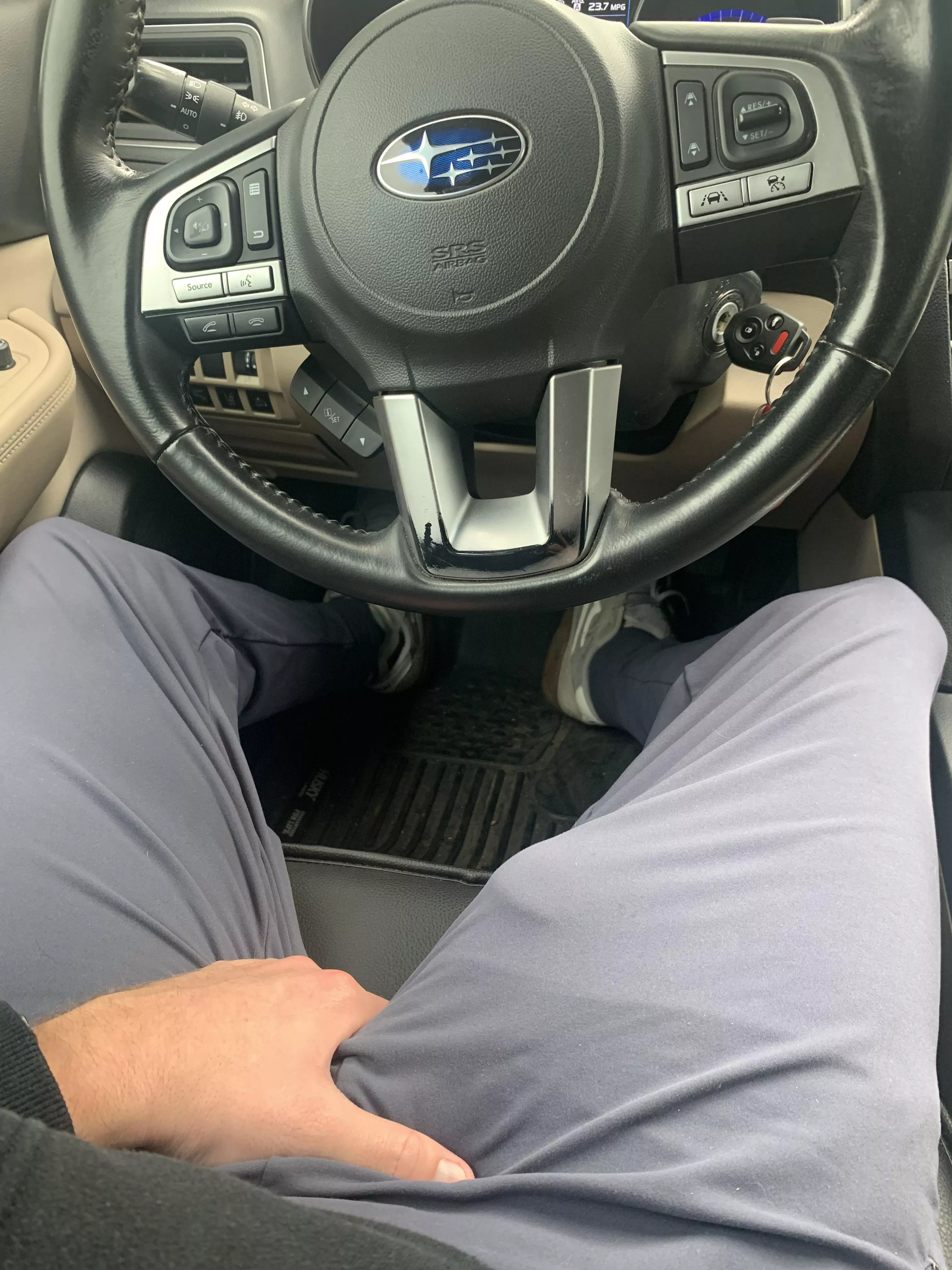 I’ll push the pedals and you can steer?