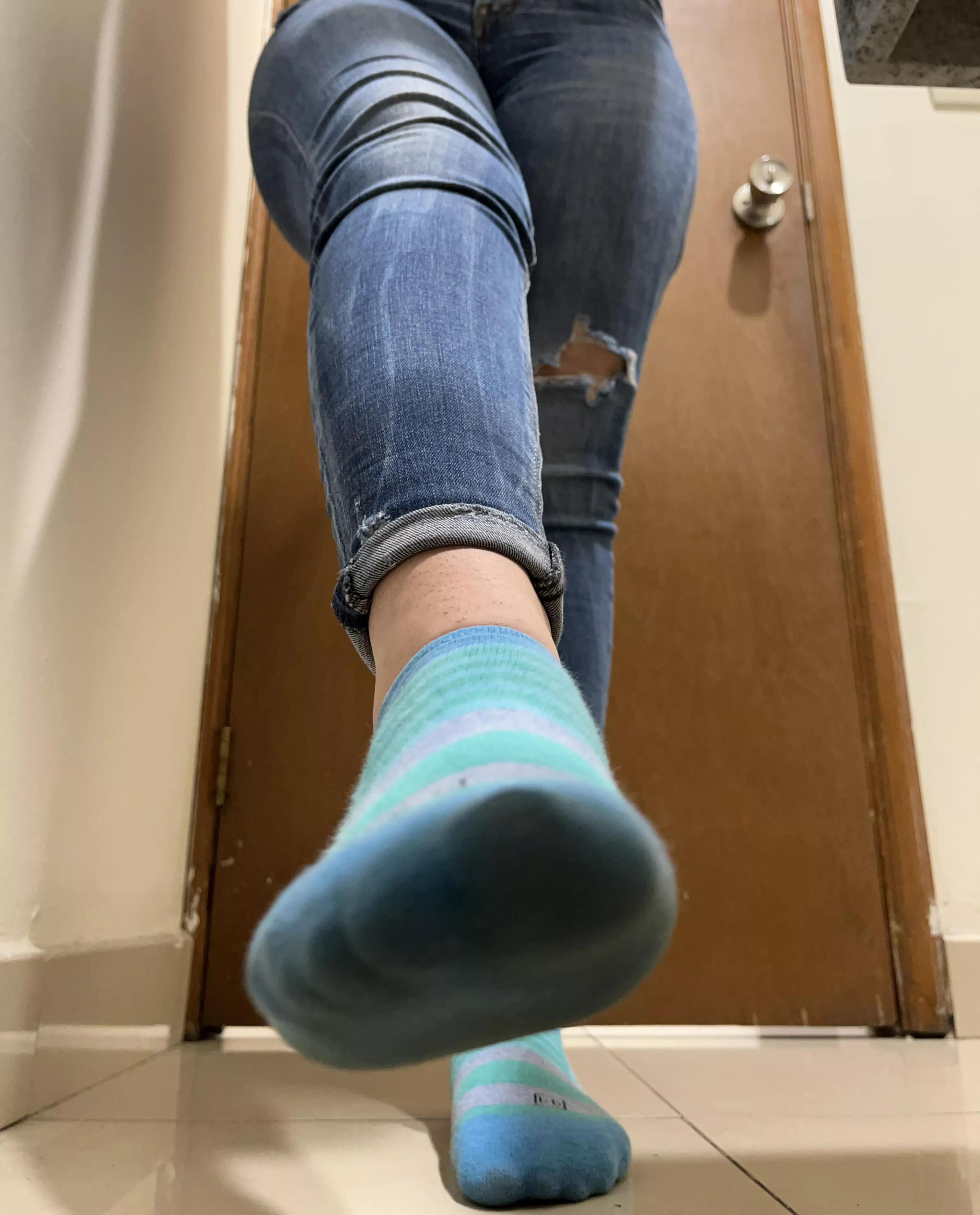 I’ll step on you and you’ll like it 😈