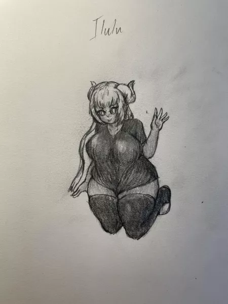 Ilulu from Miss Kobayashi’s Dragon Maid, (OC)