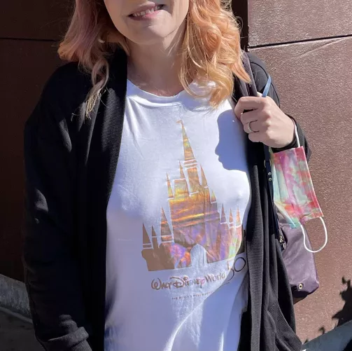 I’m a naughty princess in Disney World today