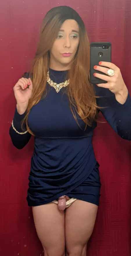 I’m always locked up underneath my pretty dresses 🥺