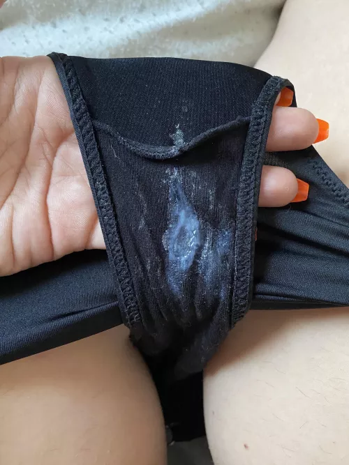 I’m always making a mess in my panties