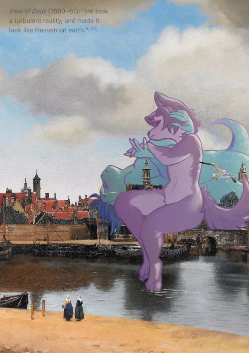 I’m an art history nerd but also a sad furry who’s with me