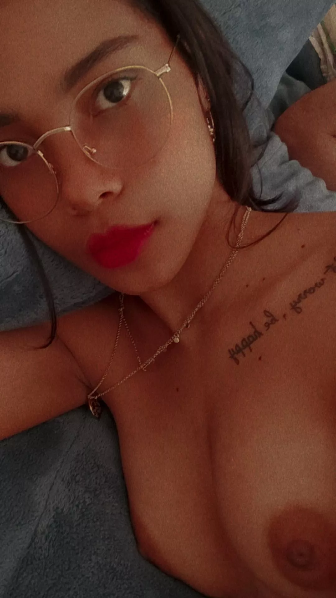 I'm anything but shy