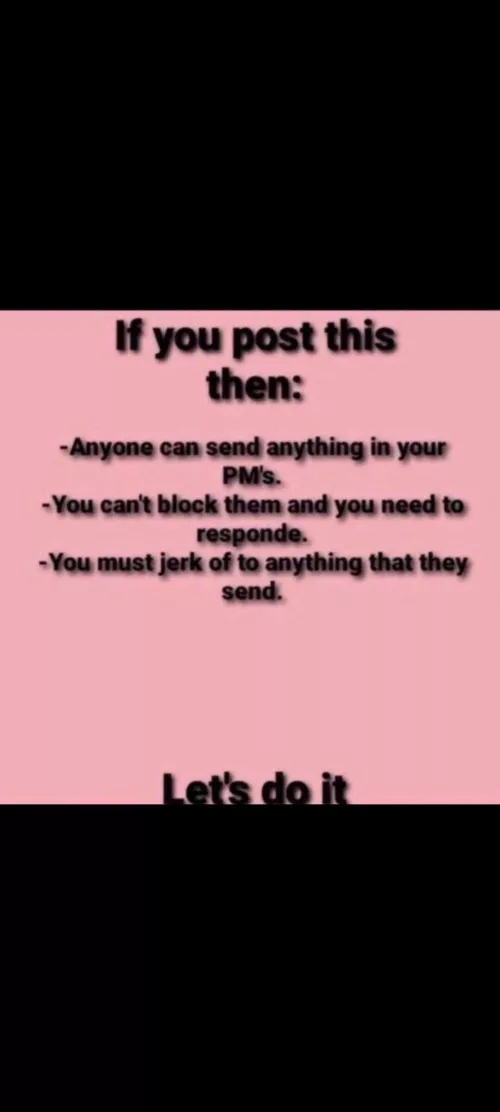 I’m bored so why the hell not