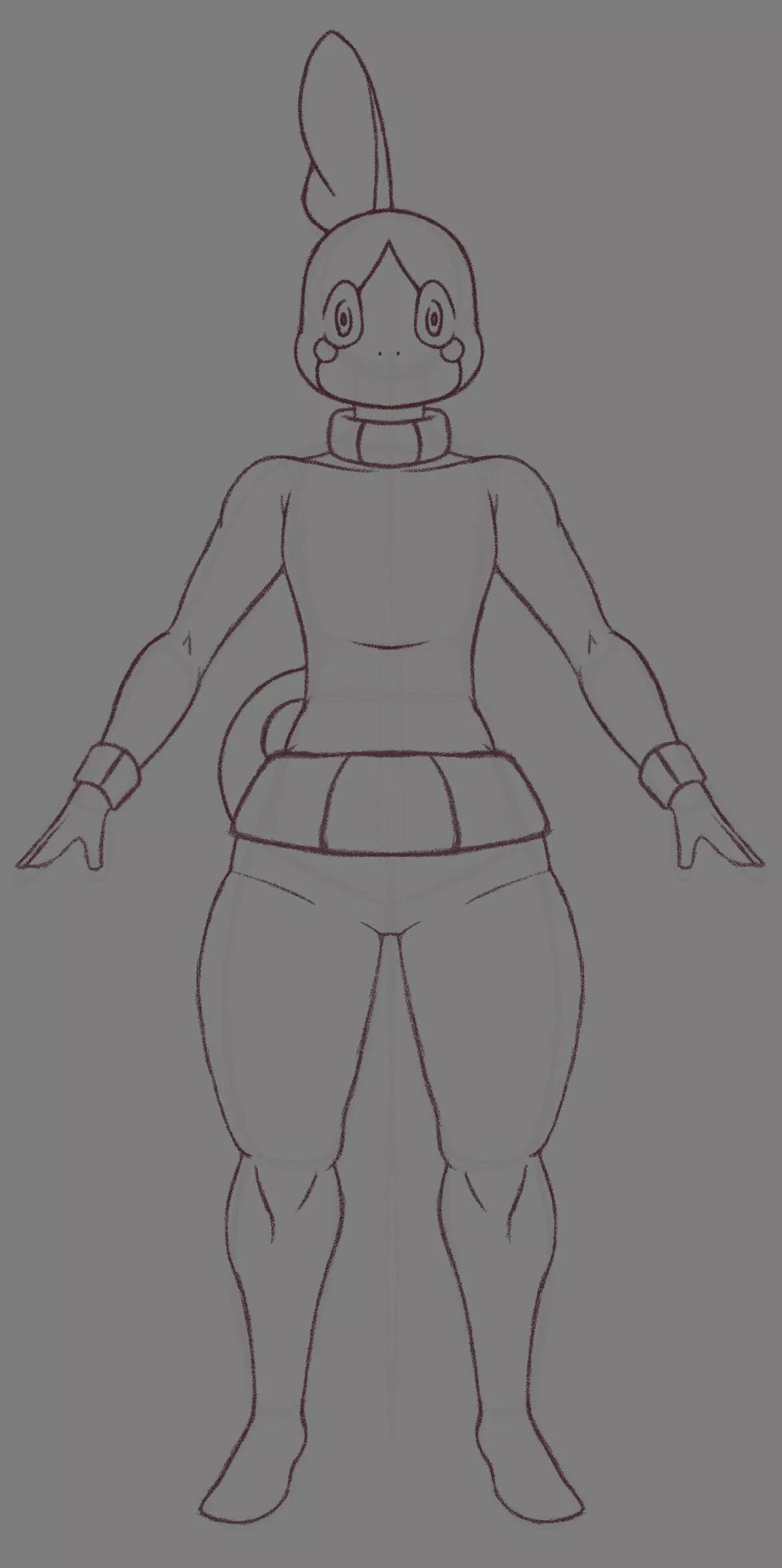 I’m exited to announce my Sobble fursona, haven’t thought of a name for my sobble boi