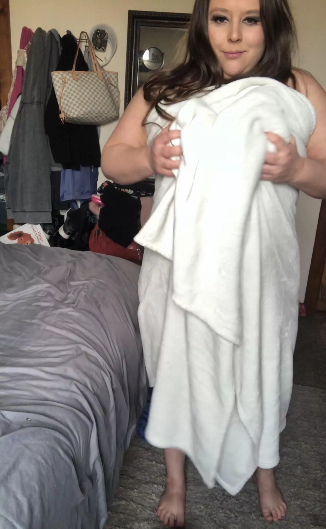 I’m going to let go! Do you want to see what’s underneath?