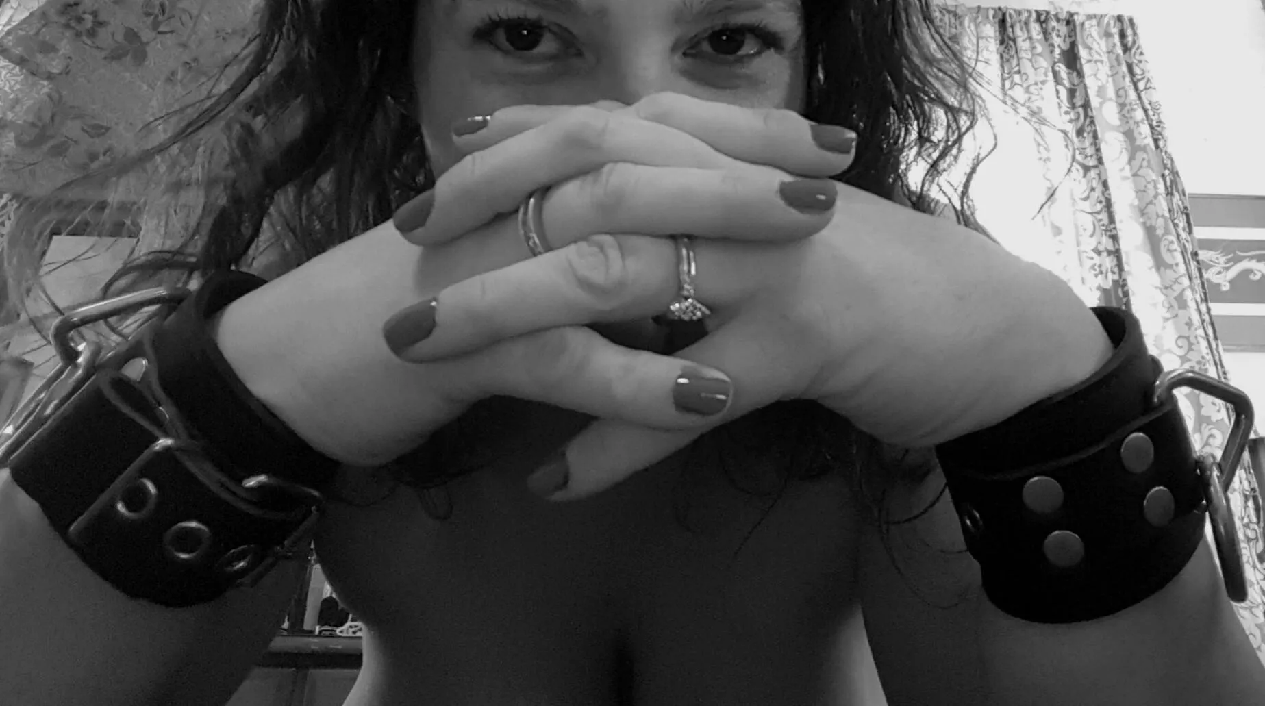 I'm gonna put these restraints on you. 😈