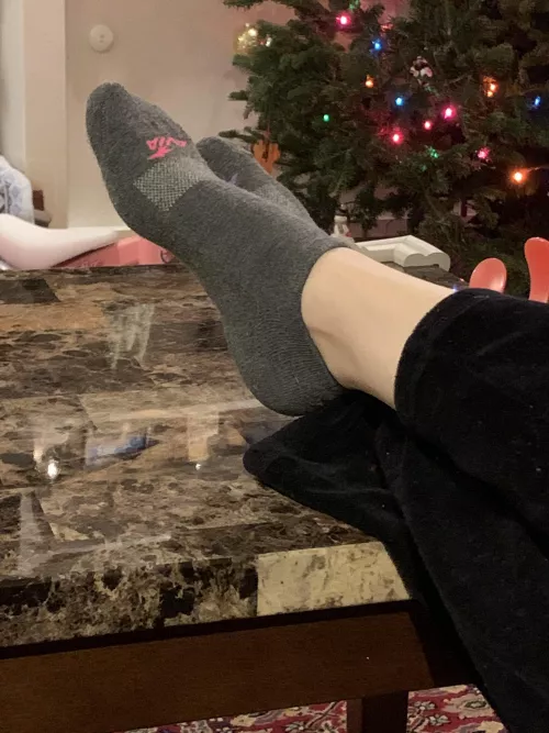 Iām in love with how these socks hug my arches
