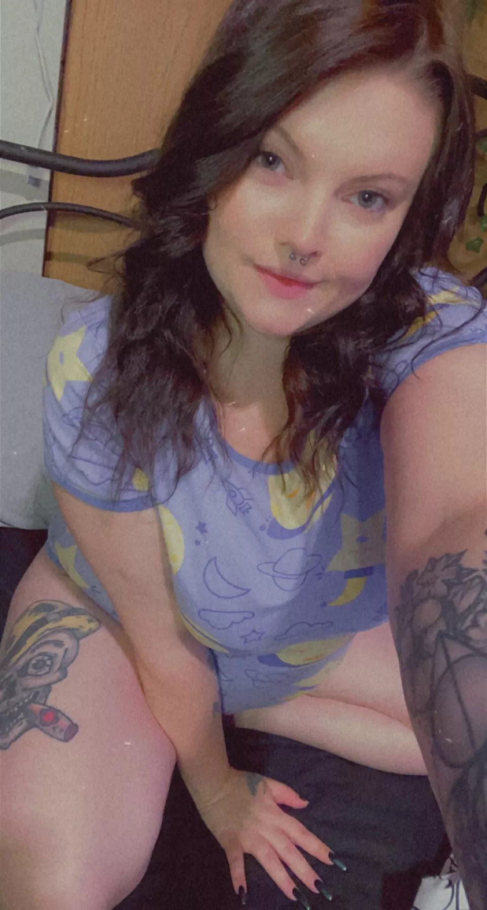 i’m in love with my onesies that daddy picked out 💜