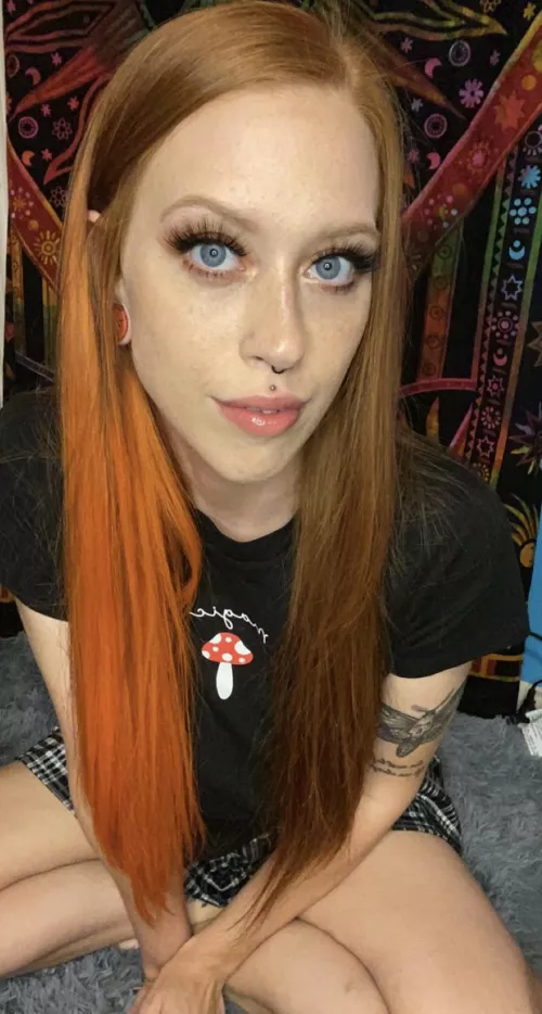 i’m just a lil mushroom bb 🍄