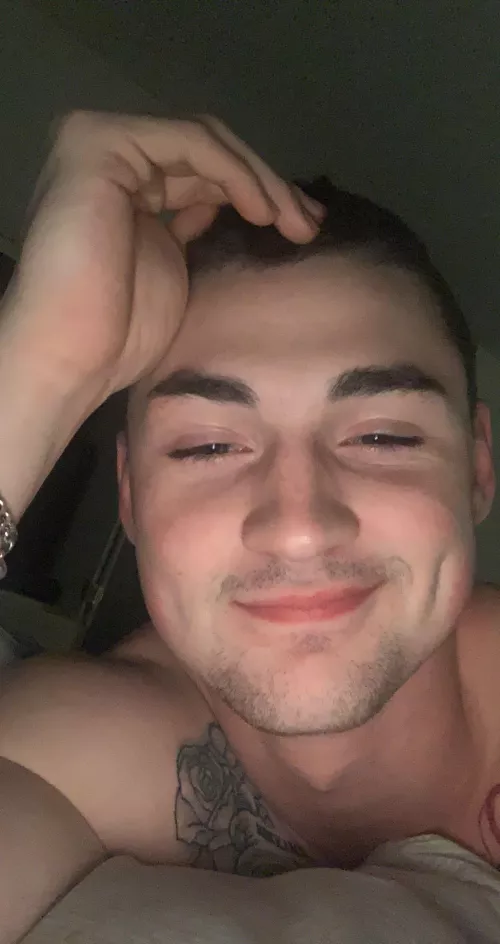 Iām laying here in bed waiting for you