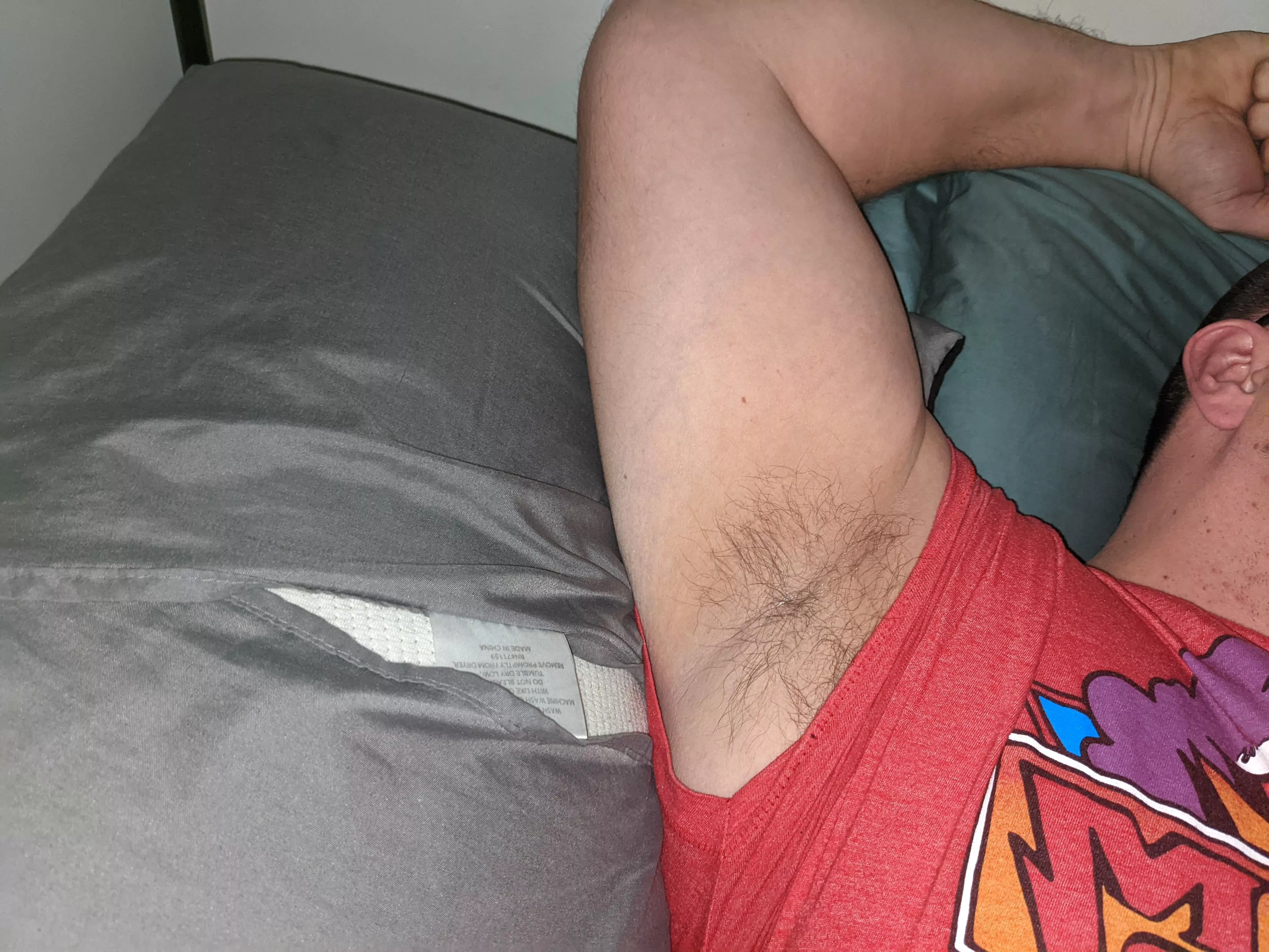 I'm laying in bed, and you walk in to see me like this... What do you do? I'm laying in bed, and you walk in to see me like this... What do you do?