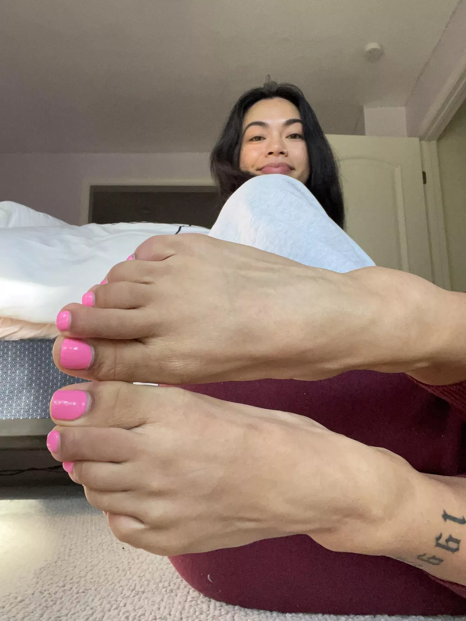 I’m looking forward to you tasting my toes