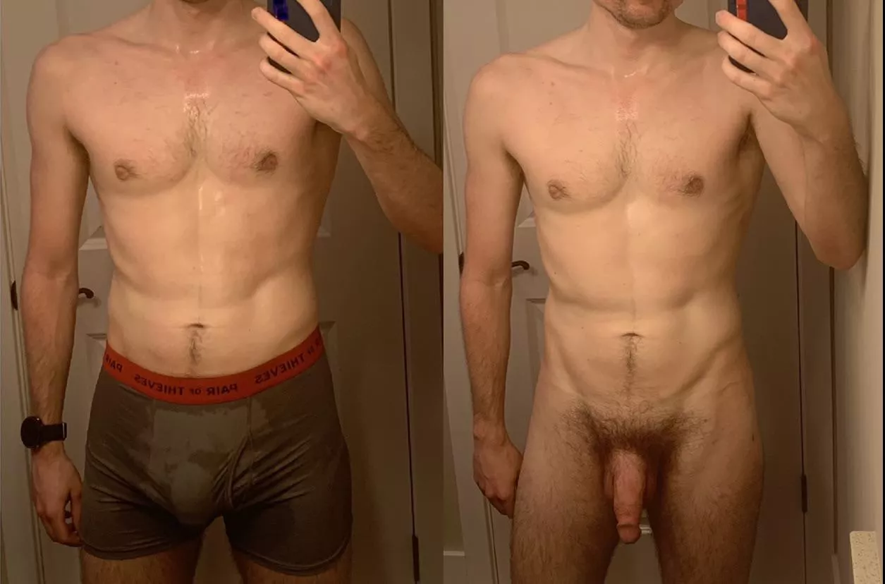 I’m not locker room shy