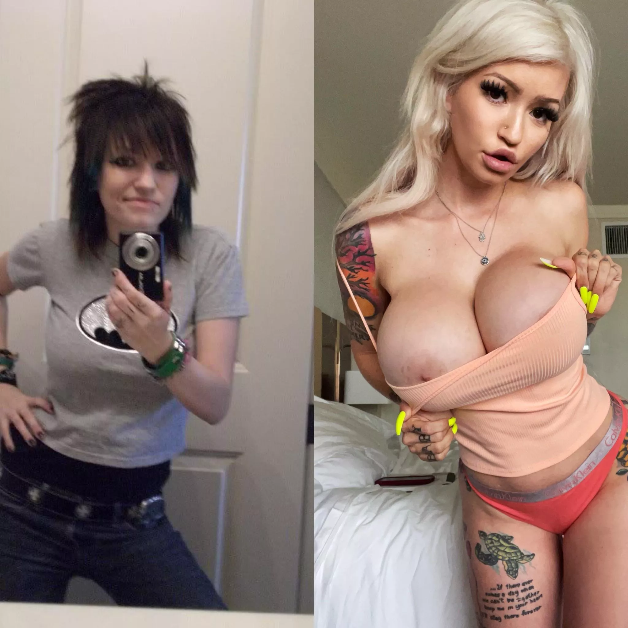 I’m obsessed with my transformation 😍 I can’t stop posting before and after pics ! I’m obsessed with my transformation 😍 I can’t stop posting before and after pics !