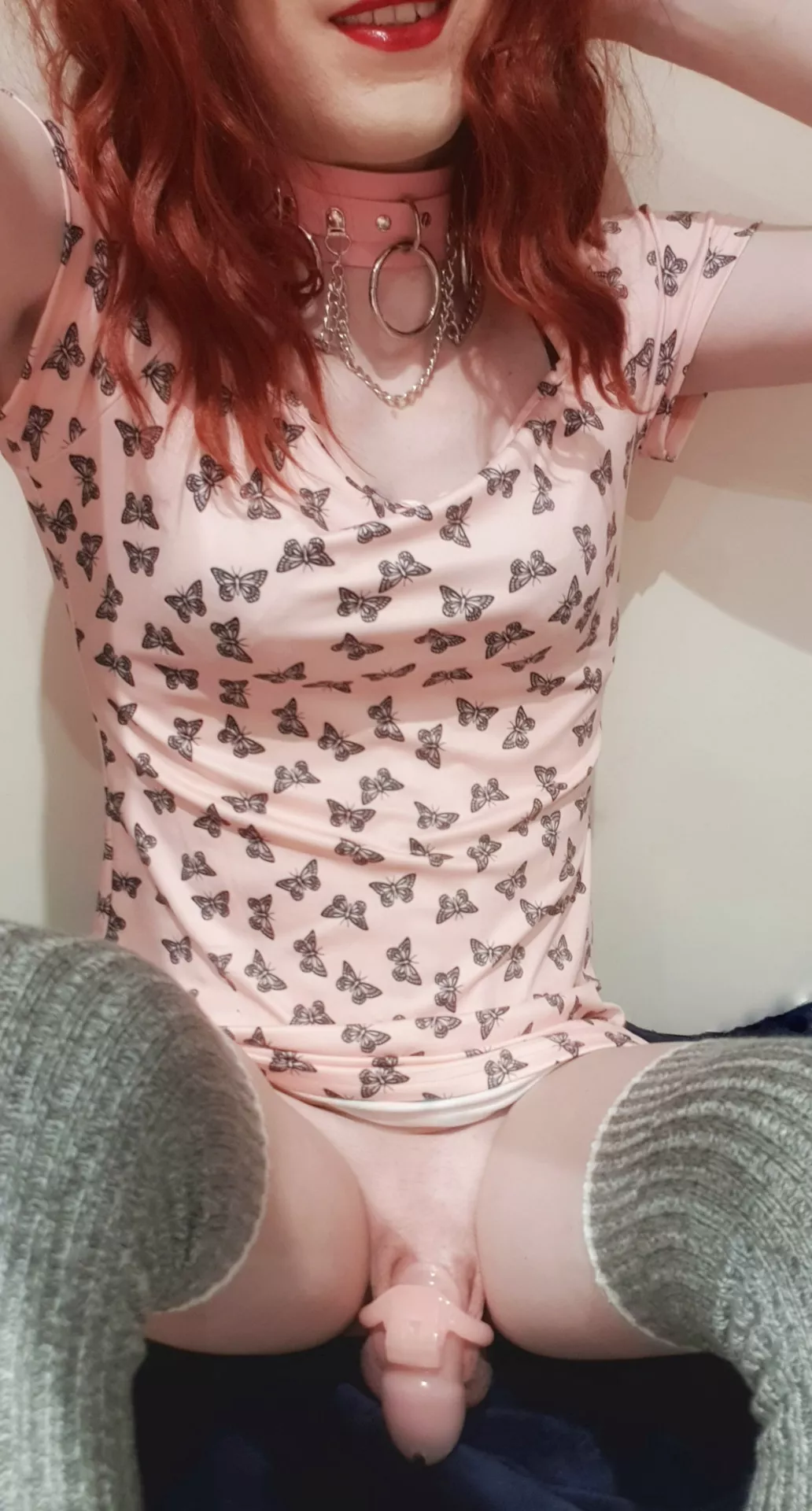 I'm reaching the point where I prefer to get horny while my cage is on rather than taking it off. Is that weird? I'm reaching the point where I prefer to get horny while my cage is on rather than taking it off. Is that weird?