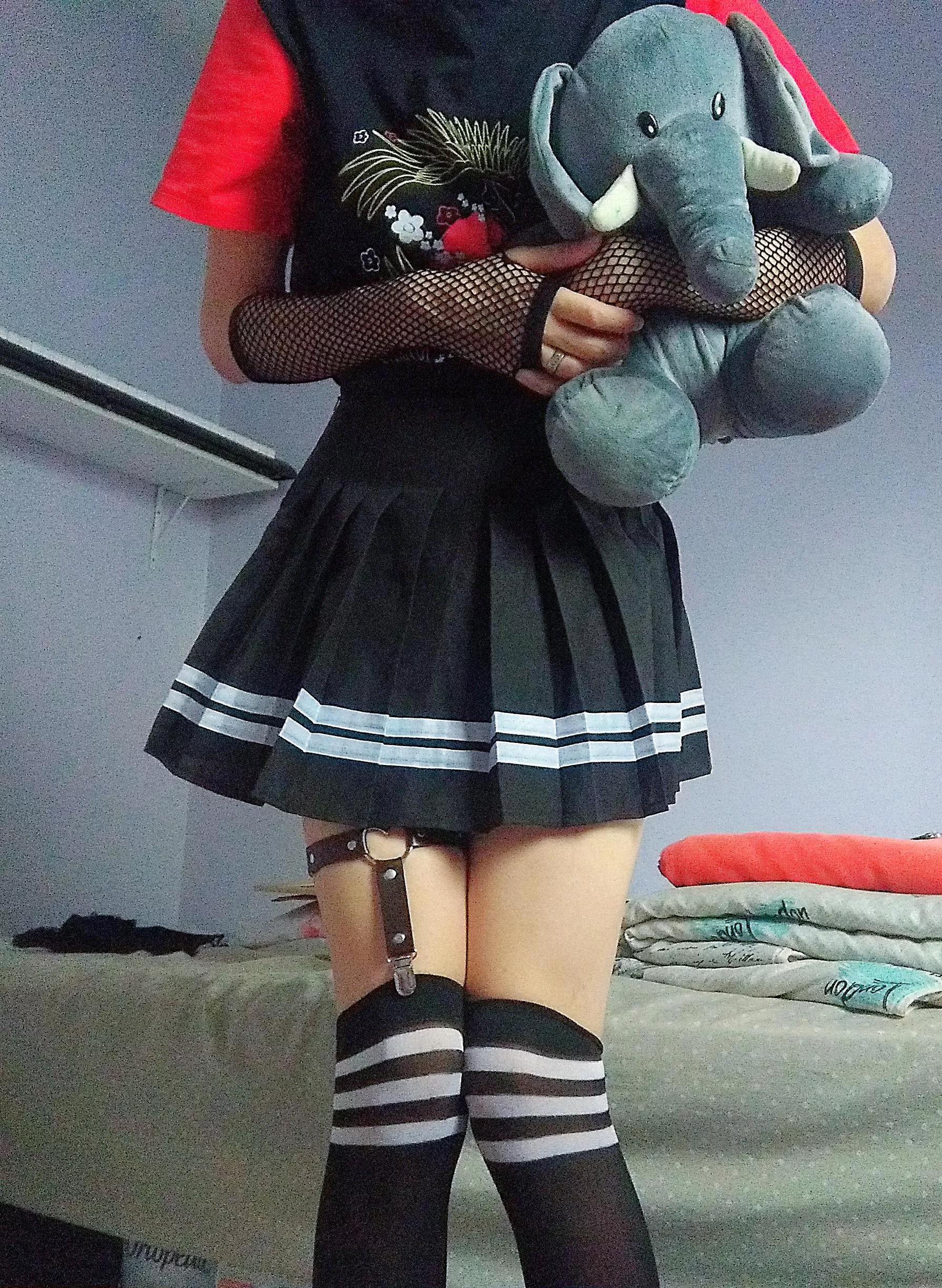 I'm ready for our date ( yes, Mr Elephant comes whit me)